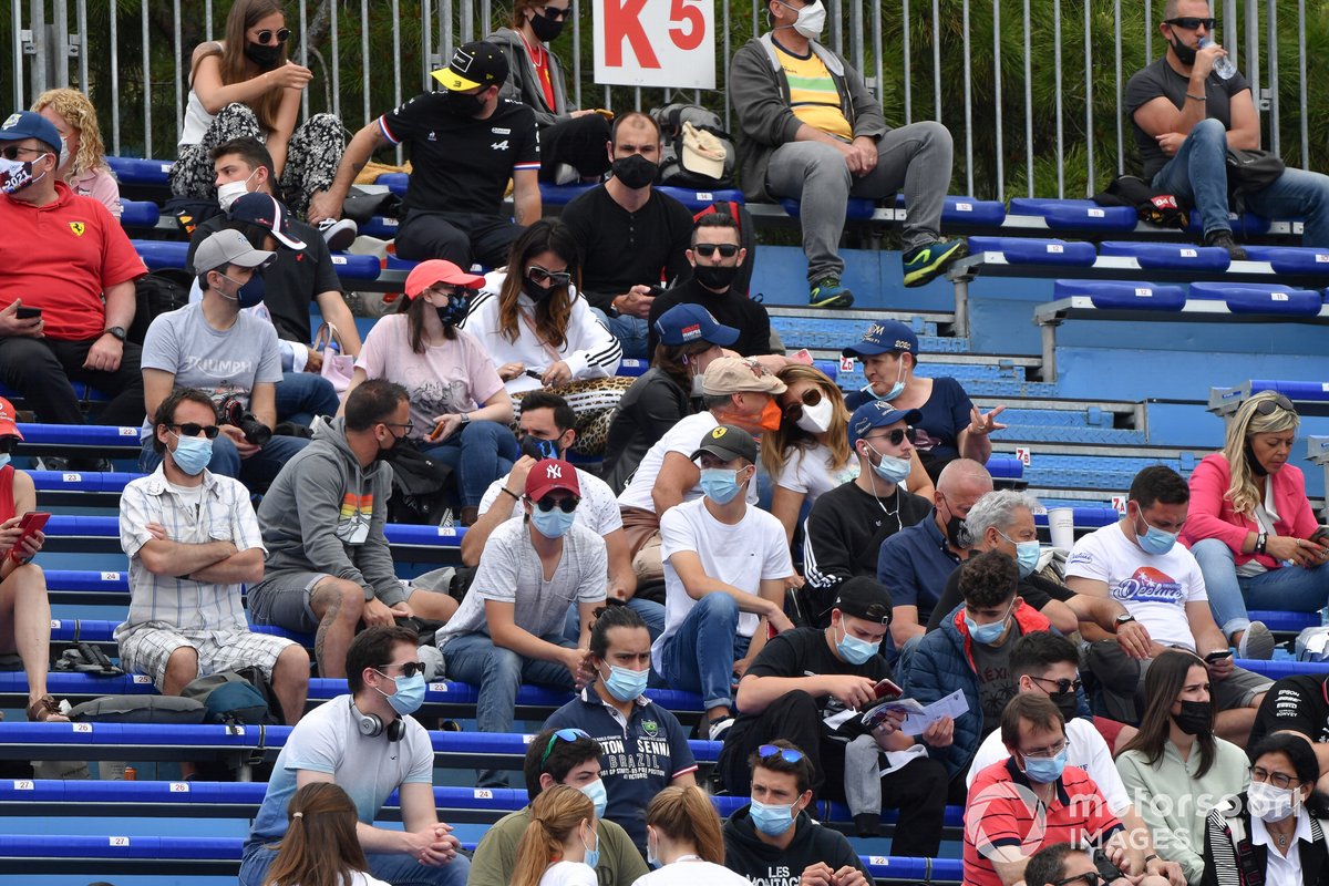 I tifosi sulle tribune