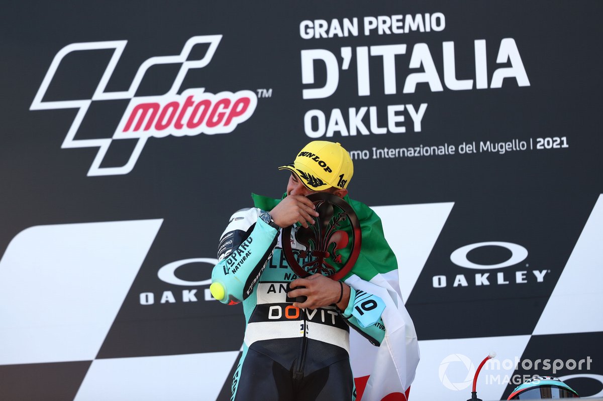 Ganador de la carrera Dennis Foggia, Leopard Racing