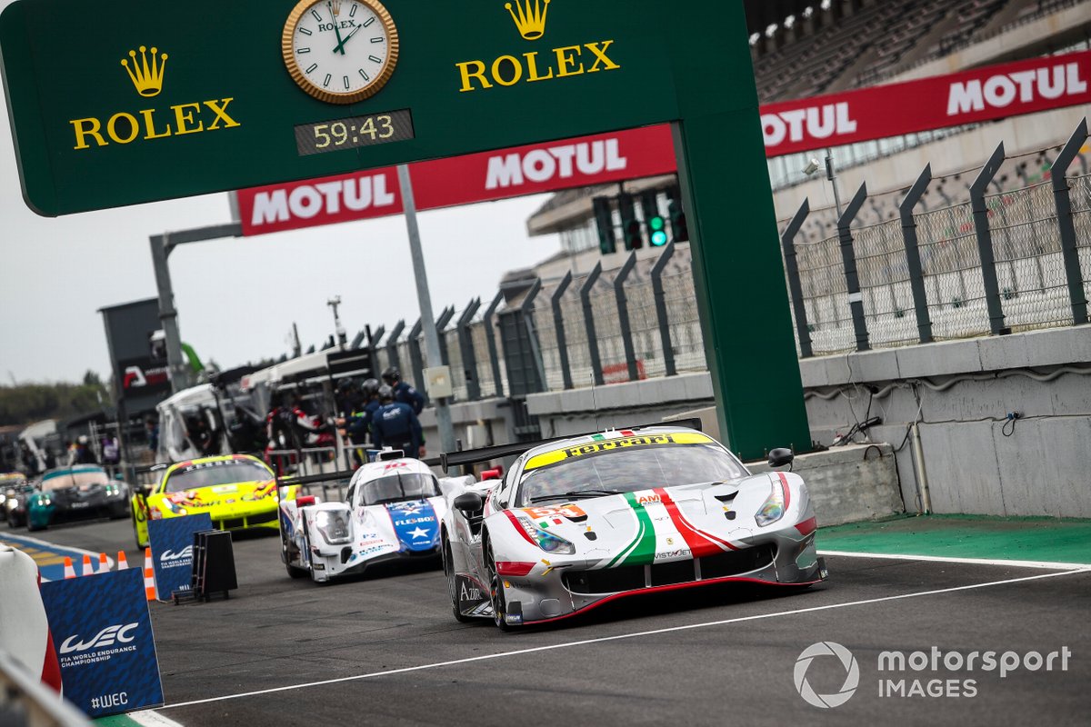 #54 AF Corse Ferrari 488 GTE EVO: Thomas Flohr, Francesco Castellacci, Giancarlo Fisichella