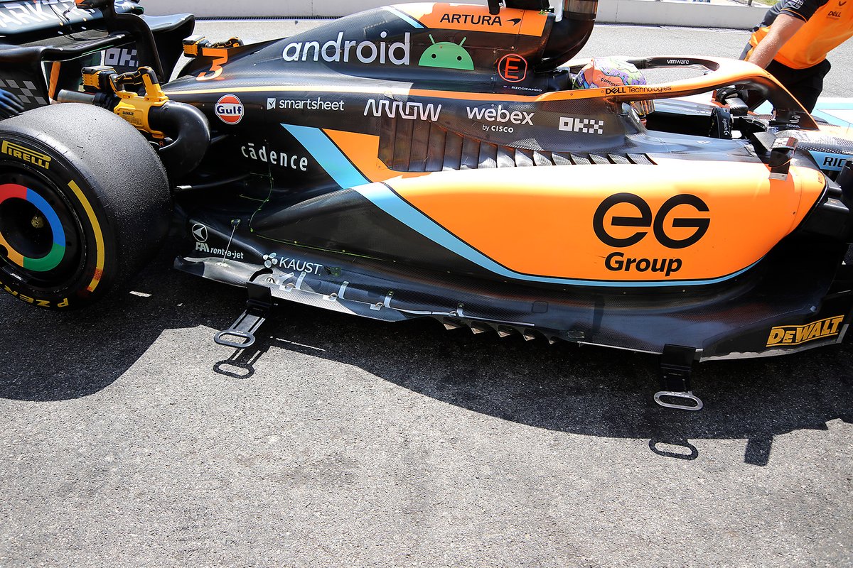 McLaren MLC36: Unterboden