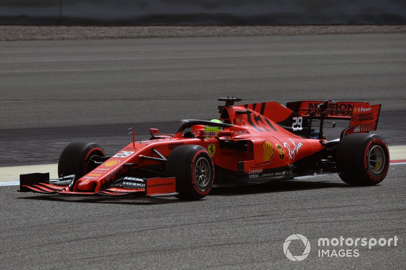 Mick Schumacher, Ferrari SF90