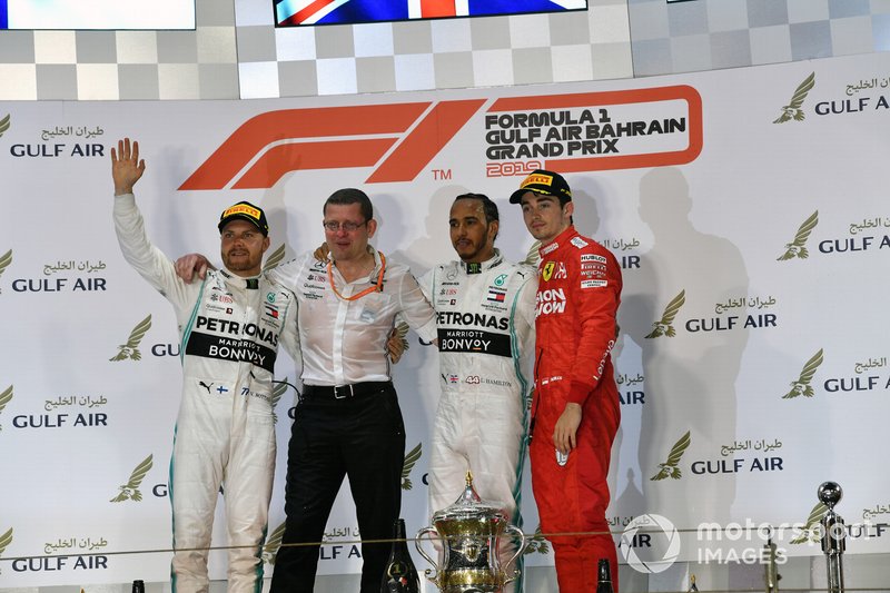 Tercero en el GP de Bahréin