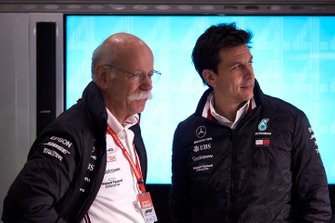 Dr Dieter Zetsche, CEO, Mercedes Benz, Toto Wolff, Direktör, Mercedes AMG