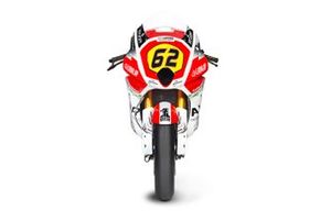 #62 Stefano Manzi, MV Agusta F2 bike detail