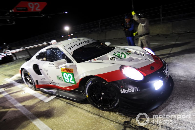 #92 Porsche GT Team Porsche 911 RSR: Michael Christensen, Kevin Estre