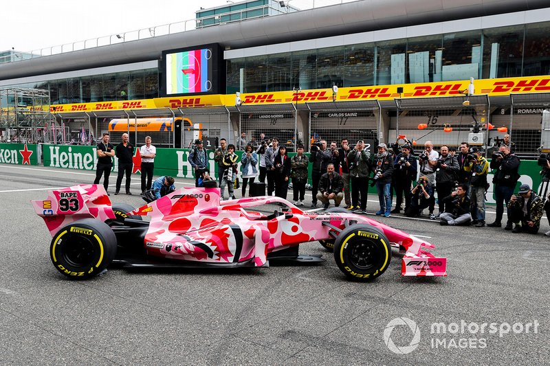 Bathing Ape 1000th Grand Prix livery launch