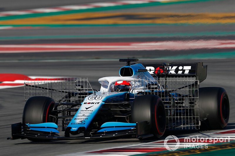 Robert Kubica, Williams FW42 with aero sensors