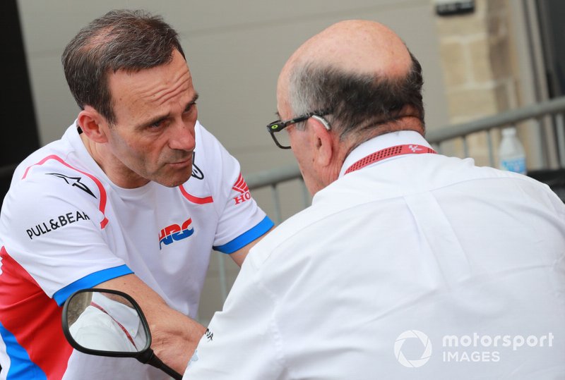 Alberto Puig und Carmelo Ezpeleta