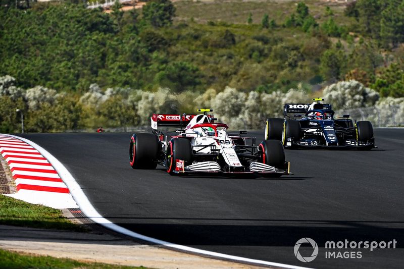 Antonio Giovinazzi, Alfa Romeo Racing C41, Yuki Tsunoda, AlphaTauri AT02