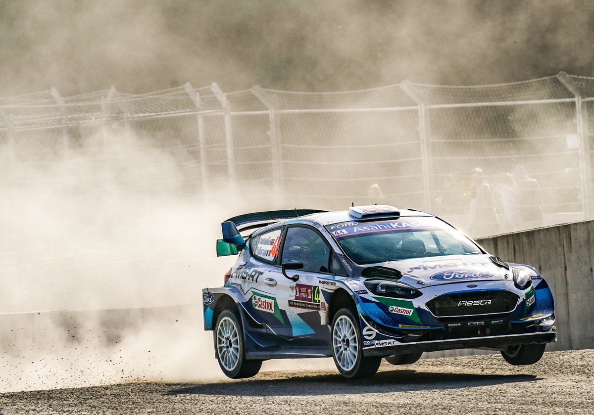 Gus Greensmith, Chris Patterson, M-Sport Ford WRT Ford Fiesta WRC