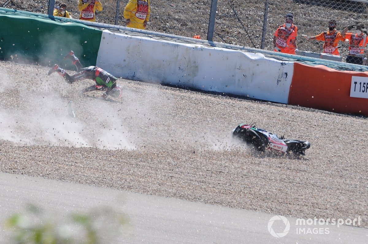 Secuencia de la caída de Jonathan Rea, Kawasaki Racing Team WorldSBK