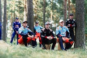 Thierry Neuville, Hyundai World Rally Team, Kalle Rovanperä, Toyota Gazoo Racing WRT, Ott Tänak, Martin Järveoja, Hyundai World Rally Team Hyundai i20 N Rally1