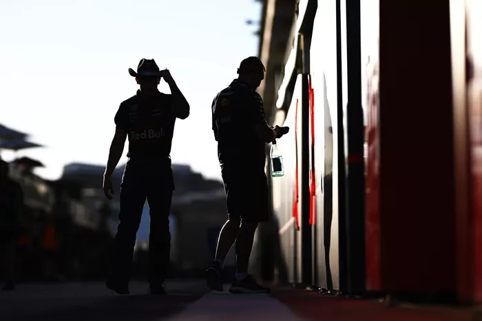 Red Bull Racing Team members