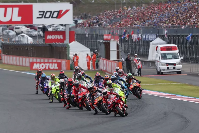 Départ de la course