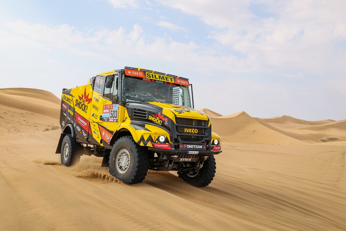 #503 Big Shock Racing Iveco: Martin Macik, Frantisek Tomasek, David Svanda