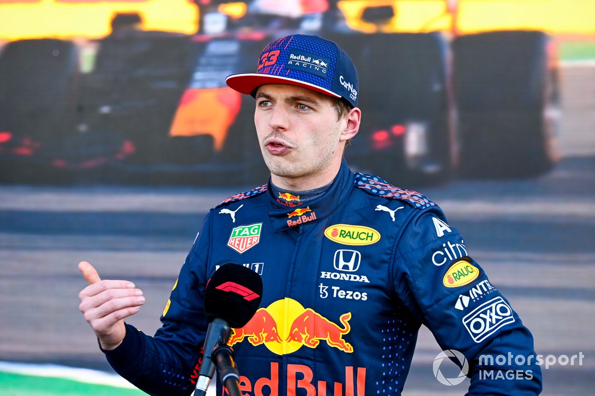 Max Verstappen, Red Bull Racing, intervistato dopo le qualifiche