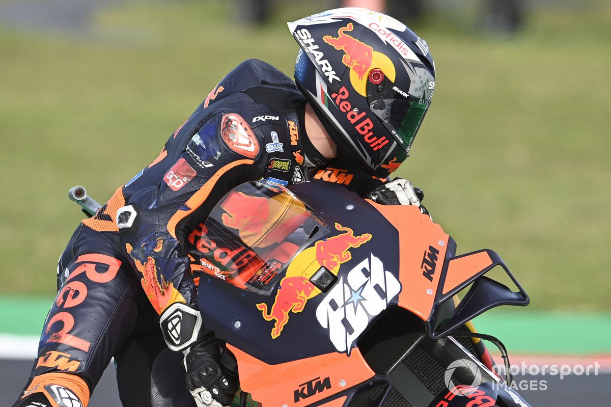 Caída de Miguel Oliveira, Red Bull KTM Factory Racing
