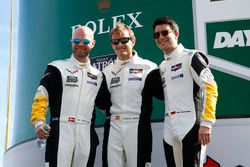 Антонио Гарсия, Ян Магнуссен и Майк Роккенфеллер, #3 Corvette Racing Chevrolet Corvette C7.R