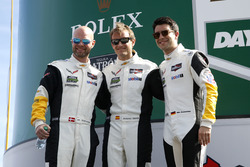 Антонио Гарсия, Ян Магнуссен и Майк Роккенфеллер, #3 Corvette Racing Chevrolet Corvette C7.R