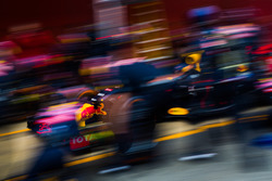 Red Bull Racing beim Boxenstopptraining
