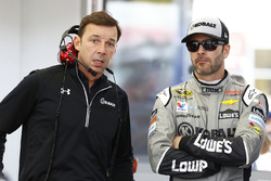 Jimmie Johnson, Hendrick Motorsports Chevrolet and crew chief Chad Knaus