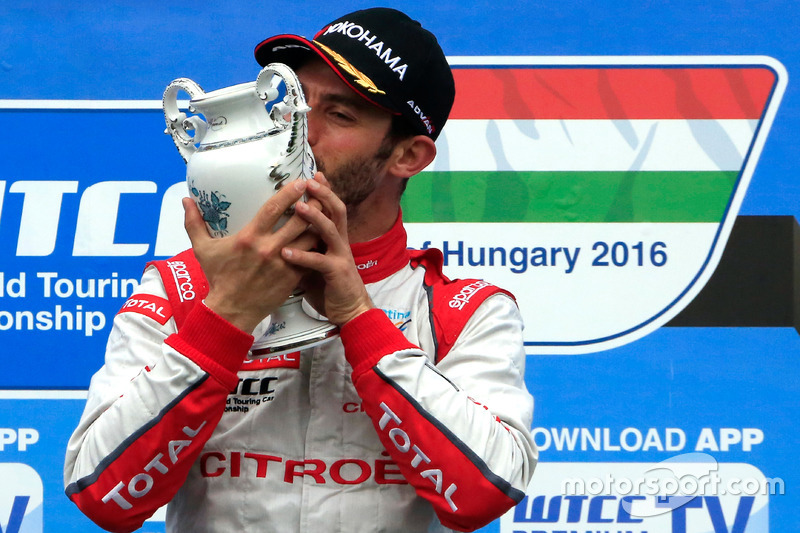 Ganador de la carrera José María López, Citroën World Touring Car Team, Citroën C-Elysée WTCC