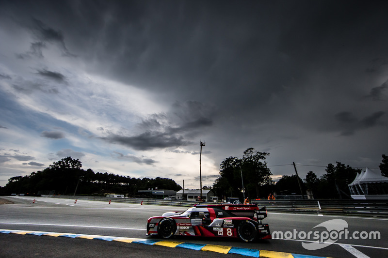 #8 Audi Sport Team Joest Audi R18: Lucas di Grassi, Loic Duval, Oliver Jarvis