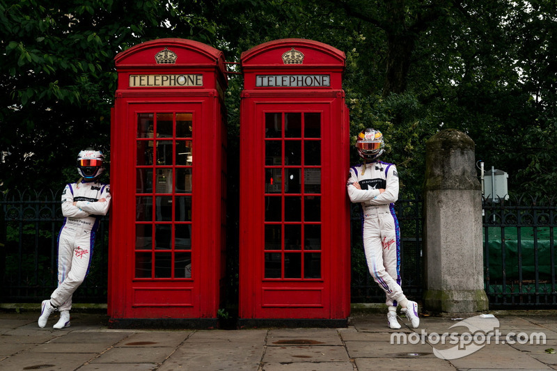 Sam Bird, DS Virgin Racing visita a Marble Arch