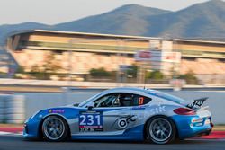 #231 OCC Lasik Racing with Newbridge Motorsport Porsche Cayman GT4 Clubsport: Fareed Ali, Simon Atkinson, Kevin Gleason, Leyton Clarke