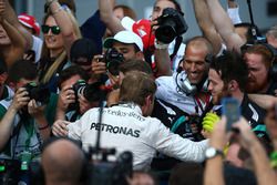 Nico Rosberg, Mercedes AMG Petronas F1 W07, parc ferme