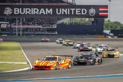 #37 BBT Ferrari 488 GT3: Davide Rizzo, Anthony Liu