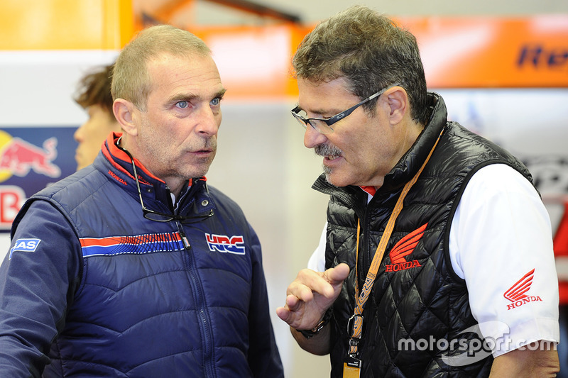 Livio Suppo, Team Principal of the Repsol Honda Team, Carlo Fiorani