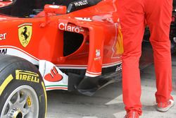 Ferrari SF16-H, Seitendetail