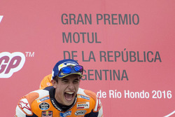 Podium: Sieger Marc Marquez, Repsol Honda Team