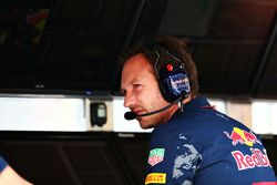 Christian Horner, jefe de equipo de carreras de Red Bull