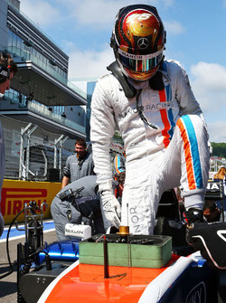 Pascal Wehrlein, Manor Racing MRT05, in der Startaufstellung