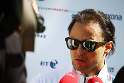 Felipe Massa, Williams with the media