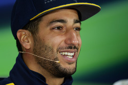 Daniel Ricciardo, Red Bull Racing in the FIA Press Conference