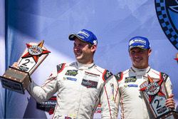 GTLM Podium: second place #911 Porsche Team North America Porsche 911 RSR: Nick Tandy, Patrick Pilet
