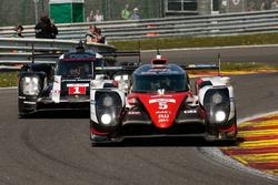 #5 Toyota Racing Toyota TS050 Hybrid: Anthony Davidson, Sébastien Buemi, Kazuki Nakajima