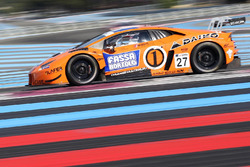 #27 Orange 1 Team Lazarus Lamborghini Huracan: Thomas Biagi, Fabrizio Crestani