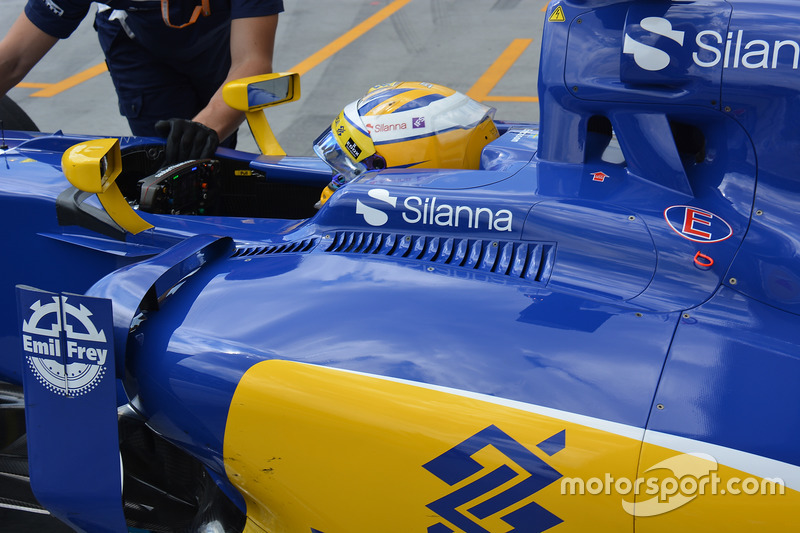 Sauber C35 detail