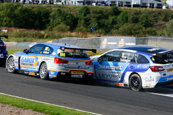 Crash, Colin Turkington, Subaru Team BMR and Rob Collard,Team JCT600 with GardX