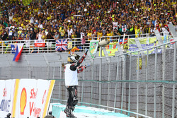 Le vainqueur Johann Zarco, Ajo Motorsport