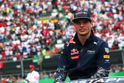 Max Verstappen, Red Bull Racing on the drivers parade