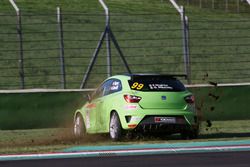Seat Ibiza Cup #99, Gianluca Mauriello e Franco Nugnes - Direttore Motorsport.com Italia