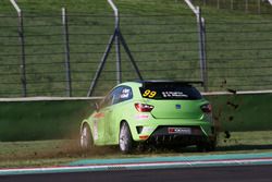 Seat Ibiza Cup #99, Gianluca Mauriello e Franco Nugnes - Direttore Motorsport.com Italia 