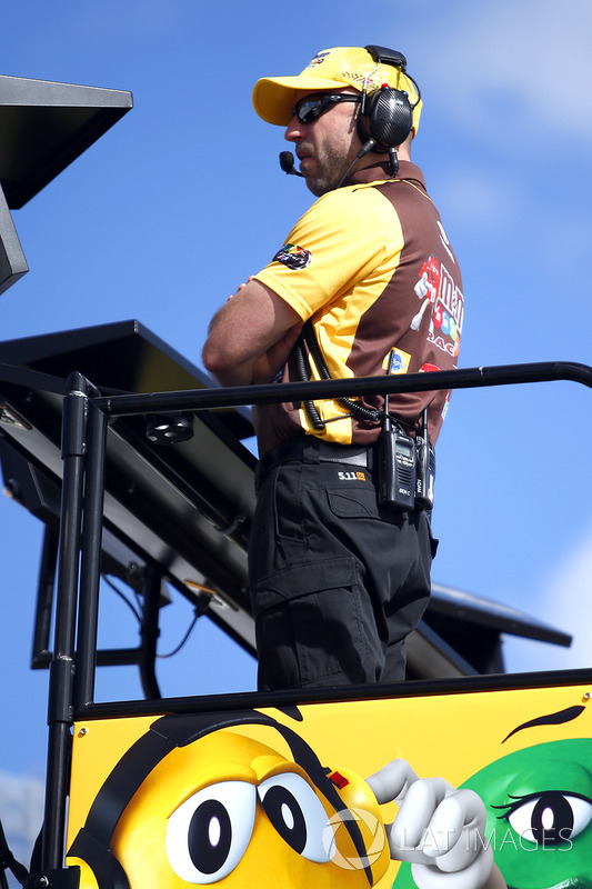 Adam Stevens, crew chief, Joe Gibbs Racing, M&M's Toyota Camry