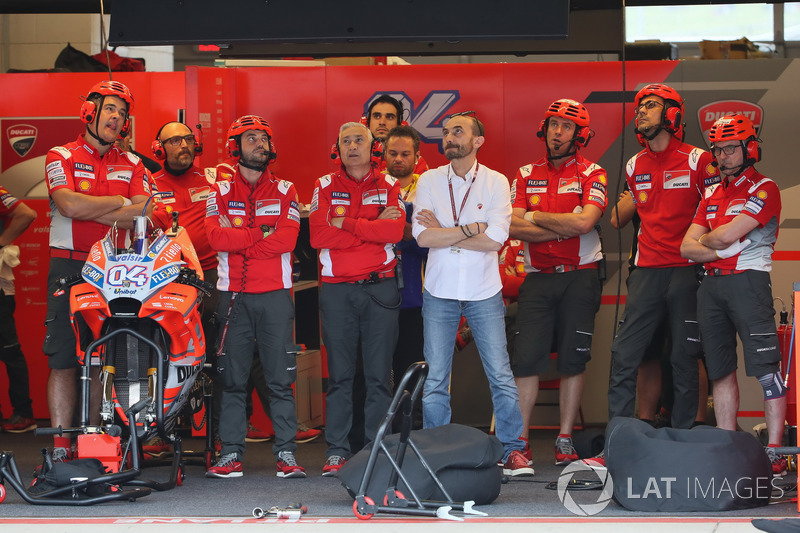Garasi Andrea Dovizioso, Ducati Team