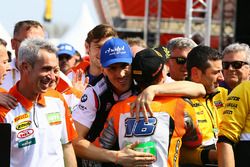 Le vainqueur Jules Cluzel, avec Loris Baz, Althea Racing